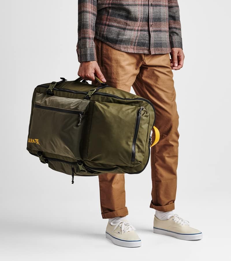 Roark 5 Day Mule 55L Backpack, Multi-Day Travel Pack with Laptop Storage, Military