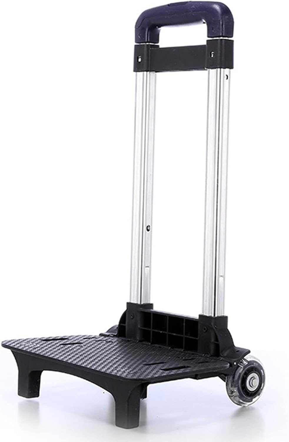 Backpack Trolley 2 Wheels Rolling Luggage Carts Foldable Trolley Cart Aluminium Alloy Hand Cart for School Bags Pet Bag