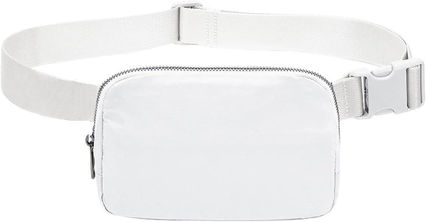 DAITET Crossbody Fanny Pack for Men&Women,Large Waist Bag & Hip Bum Bag with Adjustable Strap for Outdoors Workout Traveling Casual Running Hiking Cycling