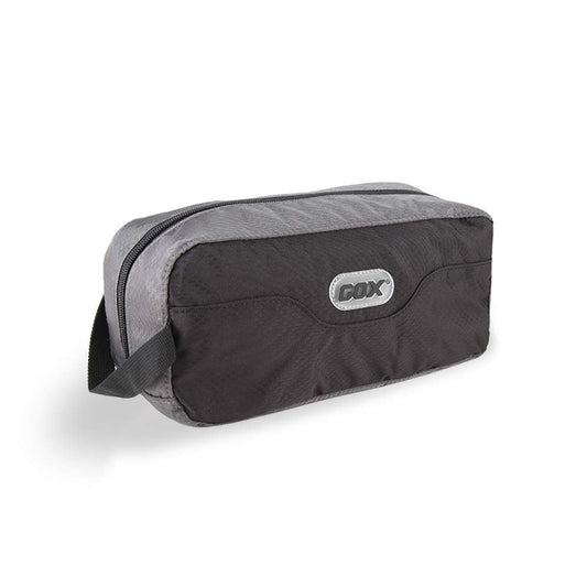 GOX Small Travel Toiletry Bag, Dopp Kit Case For Men, Multifunction Organizer Pouch(Black/Grey)