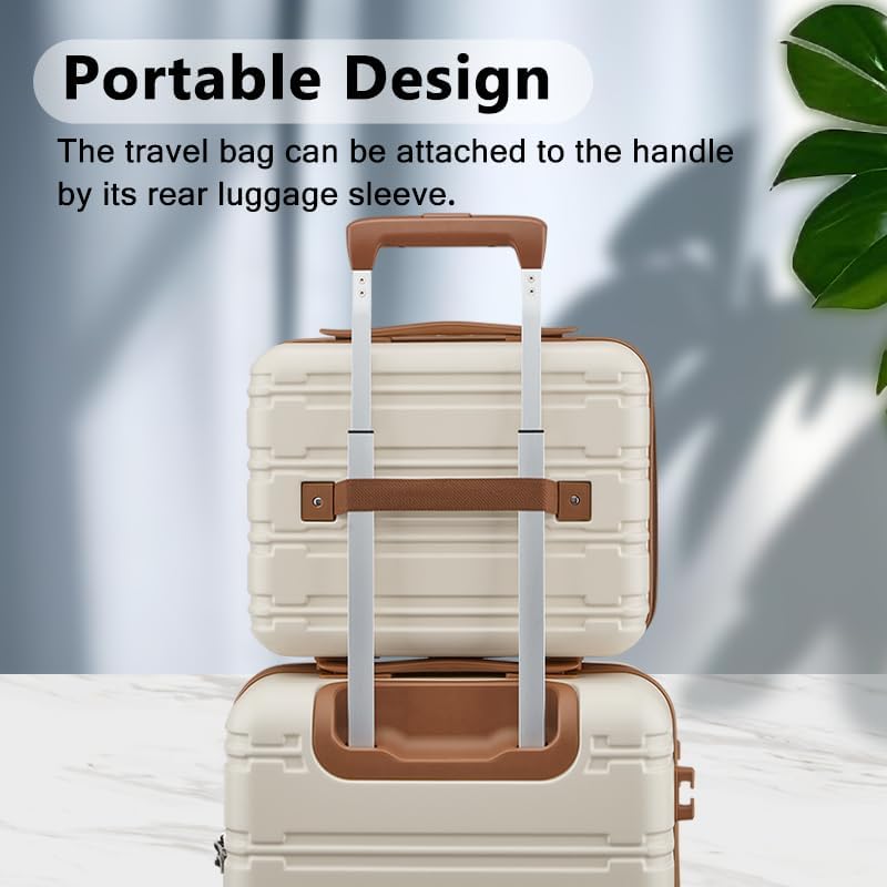 Luggage Sets, Suitcase with Spinner Wheels, PC+ABS Hardshell Travel Luggage Set with TSA Locks,Lightweight Rolling Luggage，Carry on suitcase with YKK Zippers (Dark Green)