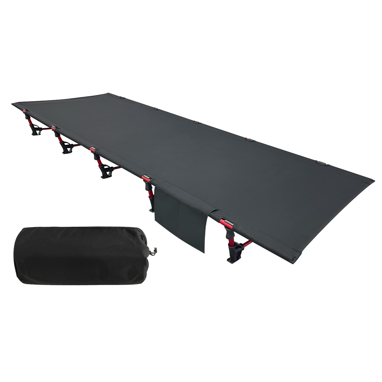 Sutekus Portable Camping Cot Sleeping Cot Ultralight Backpacking Cot Bed for Outdoor Hiking Travel