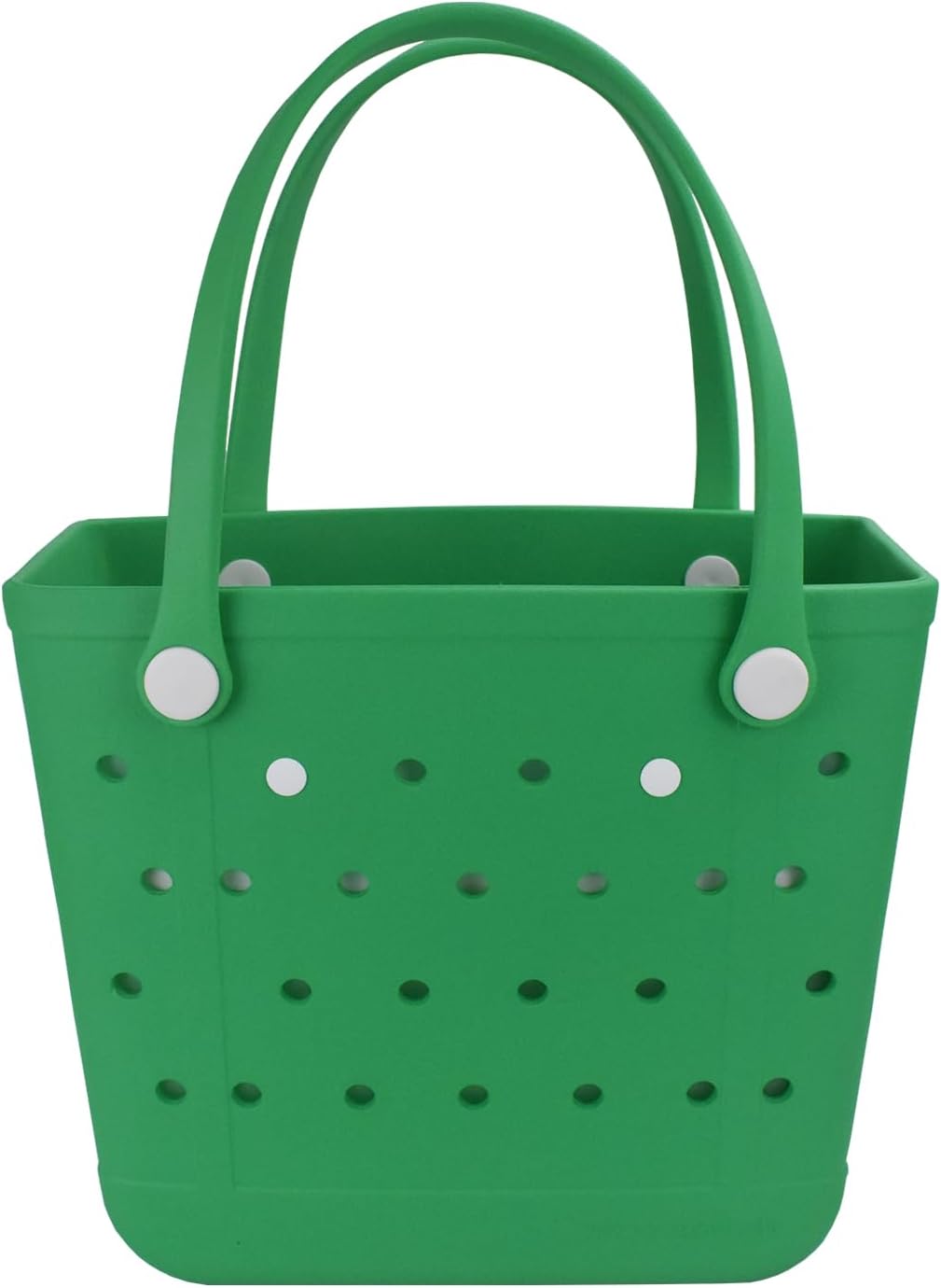Beach Bag, Waterproof Beach Tote, Rubber Medium Tote Bag, Washable and Durable Open Handbag for Boat Pool Sports