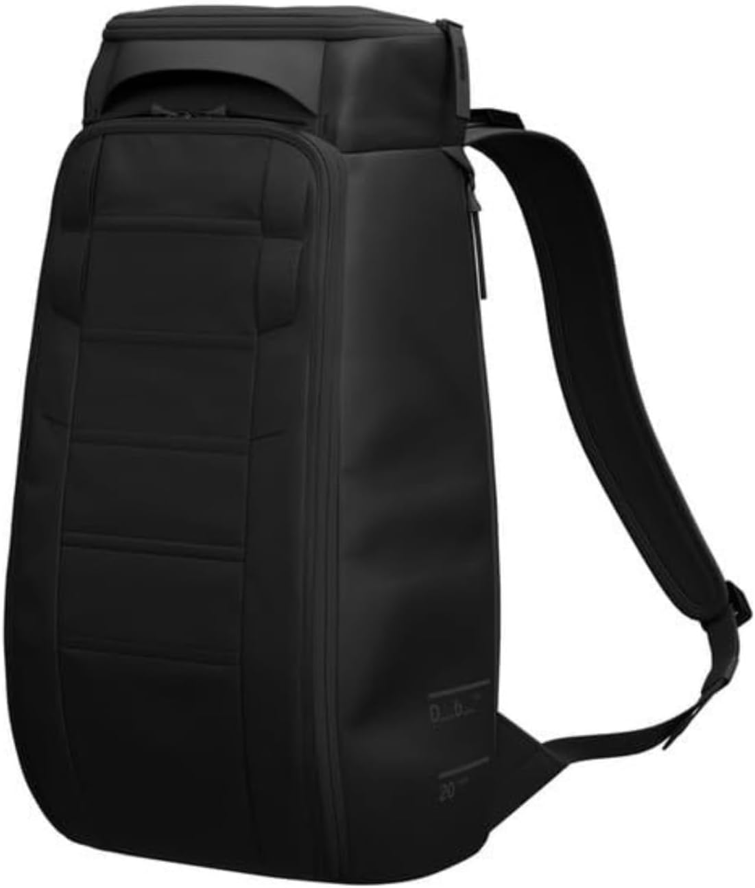 Db Journey The Hugger - Durable Travel Backpack with Laptop Compartment for Work & Gym, Luggage Backpack with Roller Bag Attachment, Full-Zip Main Compartment, 25L - Oatmilk