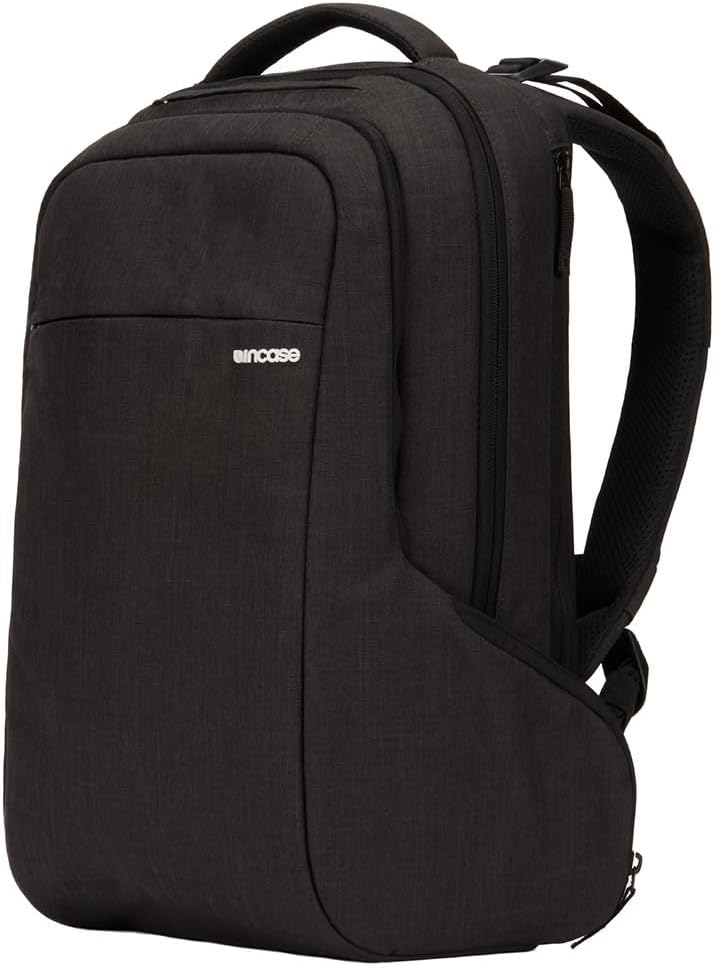 Incase ICON Backpack – Large Tech Backpack for Business, School, Travel – Laptop Bag with 8 Compartments, Fits 16 Inch Devices – Dedicated Laptop, Tablet, Phone and Accessory Pockets - Graphite