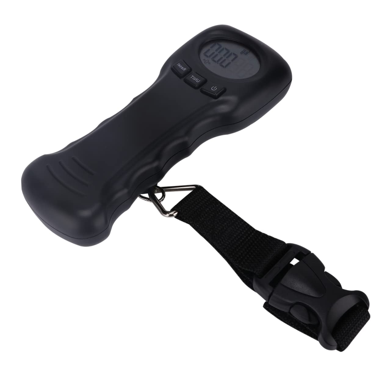 LIFKOME Travel Scale Luggage Weight Digital Luggage Scale Compact and Convenient for Fishing Portable Backlit (Black)