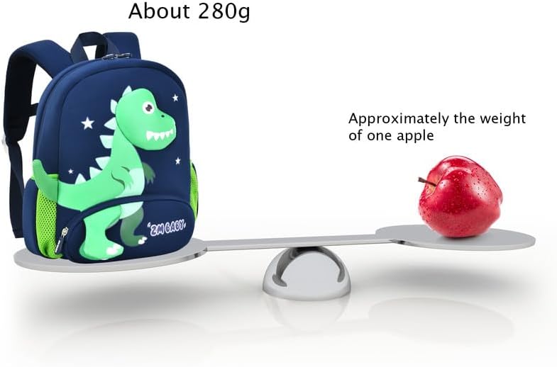 Padgene Toddler Backpacks Kids Preschool Backpack Waterproof Neoprene Animal Schoolbag Lunch