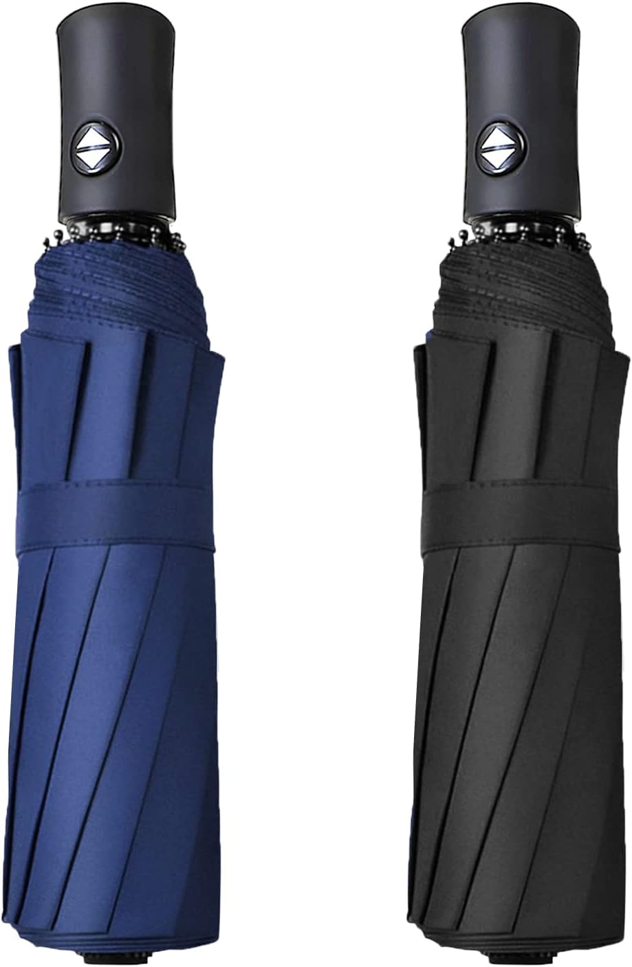 RONIARE 2 Packs Travel Umbrellas for rain Windproof Compact Umbrella Folding Small Strong and Portable Automatic Open and Close - Men and Women