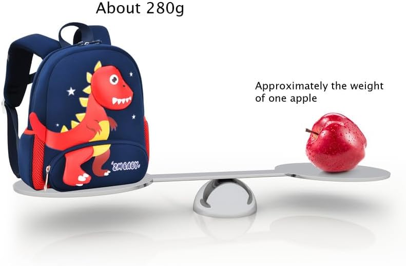 Padgene Toddler Backpacks Kids Preschool Backpack Waterproof Neoprene Animal Schoolbag Lunch