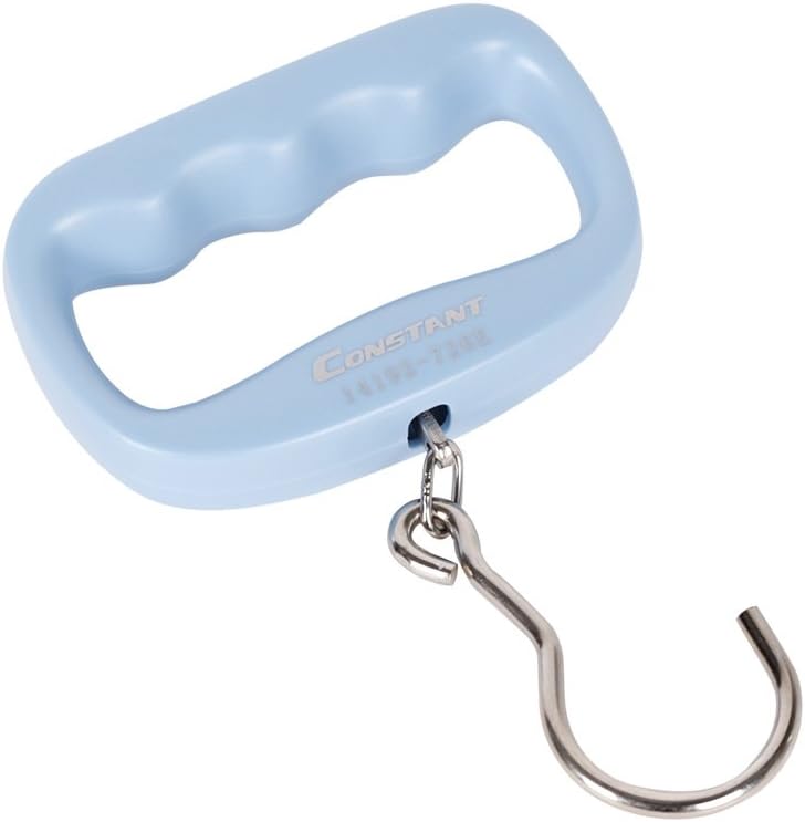 50kg 10g Portable High Precision Smart Electronic Fishing Luggage Scale with LCD Display Backlight,Blue