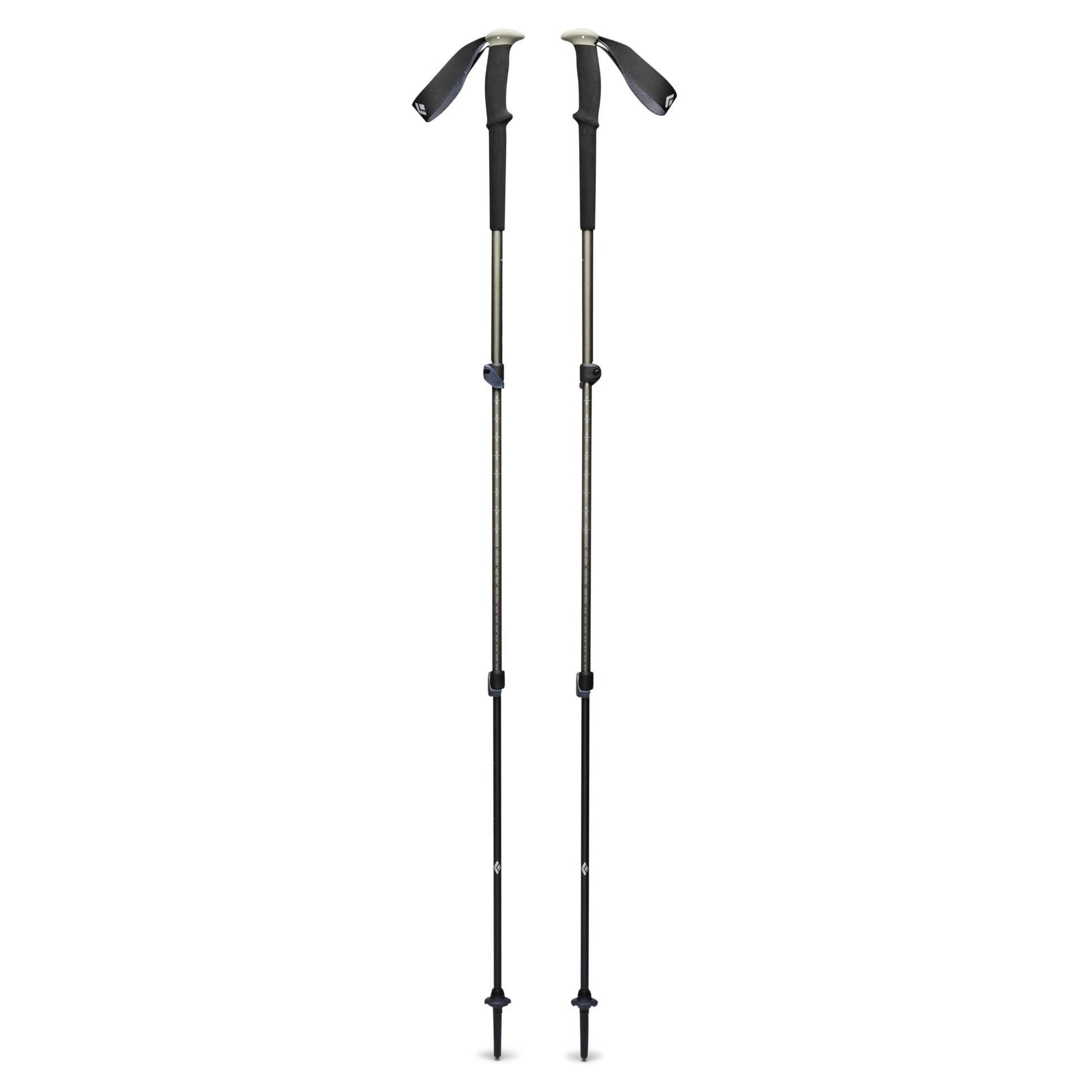 BLACK DIAMOND Trail Trekking Poles Aluminum (Pair), Granite