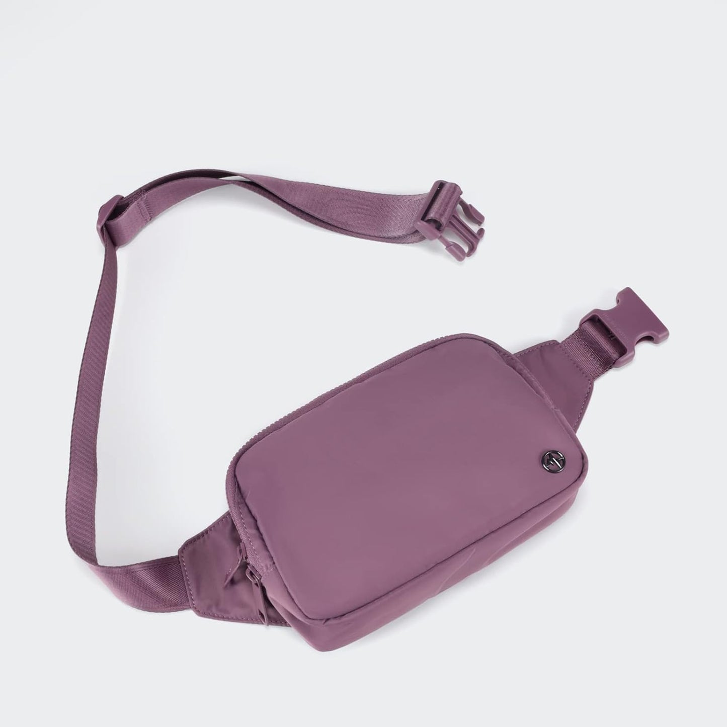 Pander Belt Bag Large 2L, Nylon Fanny Pack Purse for Women and Men with Adjustable Strap