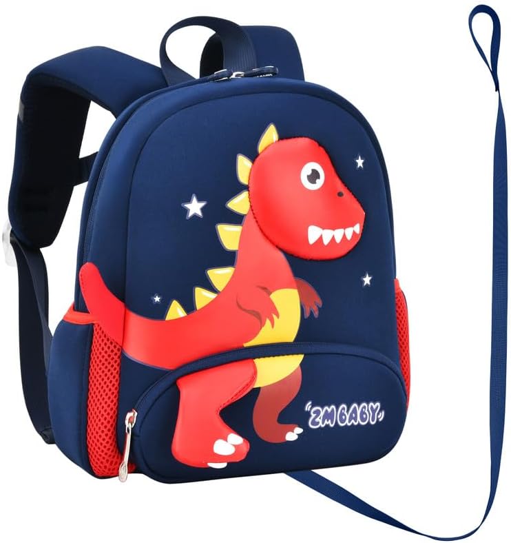 Padgene Toddler Backpacks Kids Preschool Backpack Waterproof Neoprene Animal Schoolbag Lunch