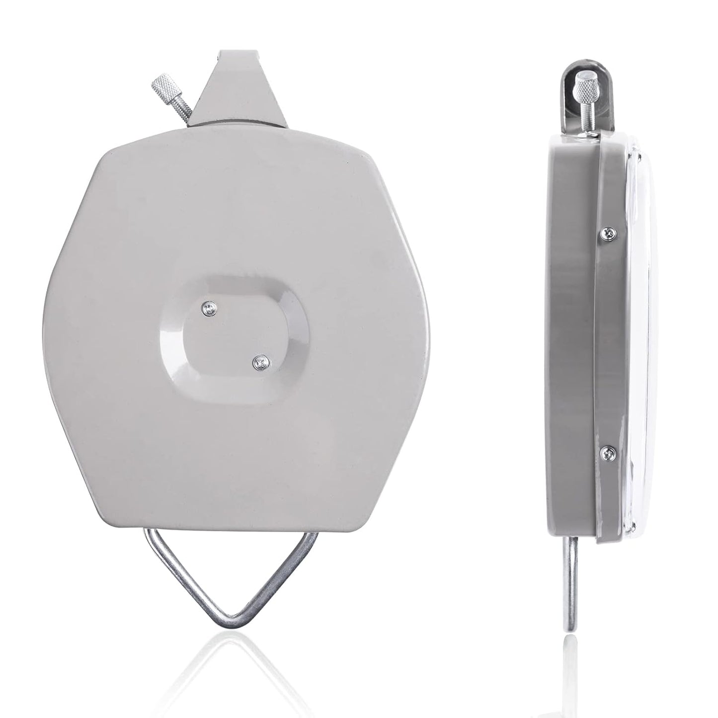 Mechanical Hanging Scales 110lbs/50kg, High Accuracy Spring Dial Weight Scale for Kitchen Fishing Hunting Farms