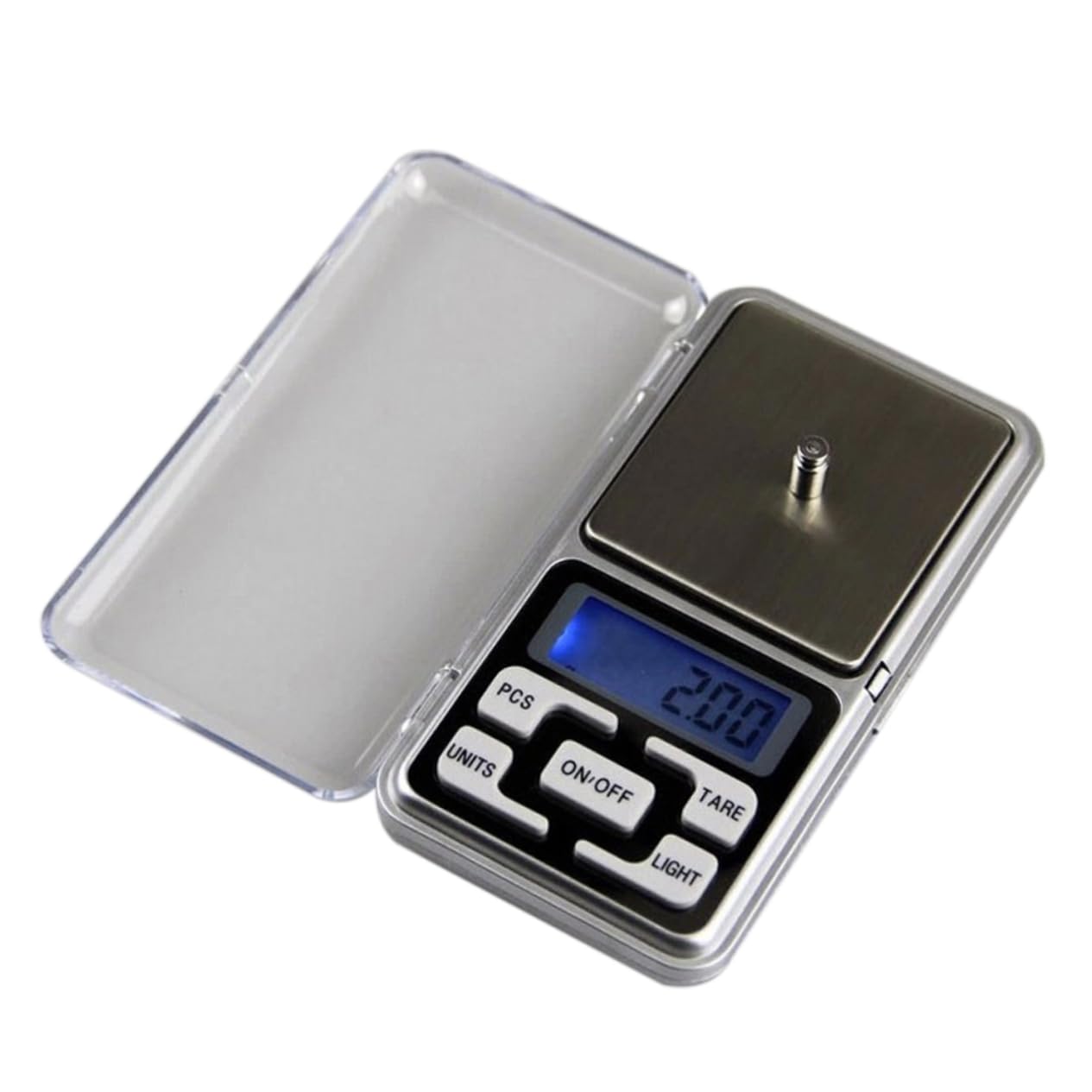 Travel Digital Luggage Scale 0.01g Precision Jewelry Scale Portable Battery Included