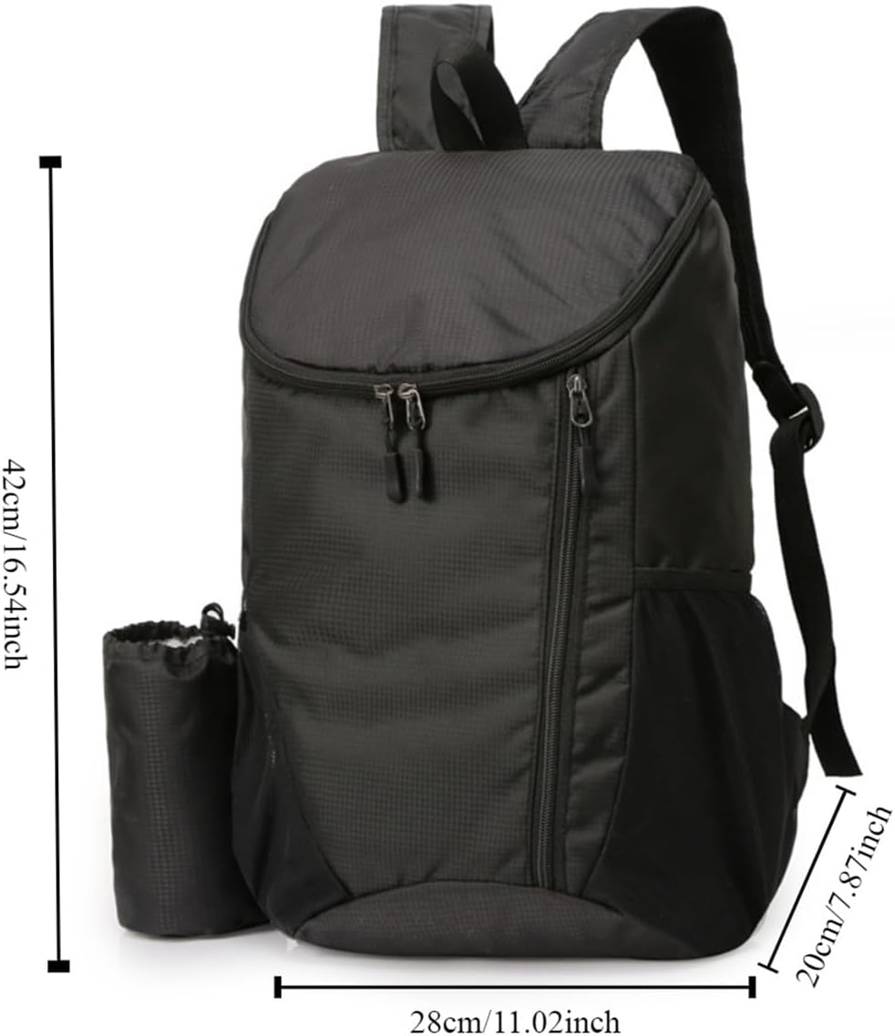 Portable Foldable Backpack Folding Mountaineering Bag, Ultralight Outdoor Cycling Rucksack, Travel