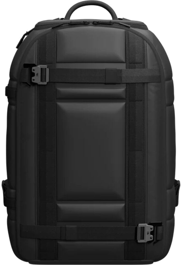 Db Journey Ramverk Pro Backpack - Lightweight, Heavy Duty Camera Backpack for Photographers with Laptop Compartment, Water-Resistant Camera Bag with Roller Bag Hook Up System, 26L - Blackout