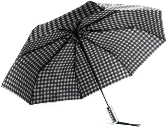 Nollia Windproof Automatic Travel Umbrella, Compact Portable with Reinforced Ribs for Sun & Rain