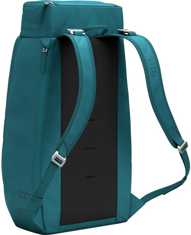 Db Journey The Hugger Backpack - Durable Travel Backpack with Laptop Compartment & Pockets for Work, Luggage Backpack with Roller Bag Hook Up System, 30L - Midnight Teal