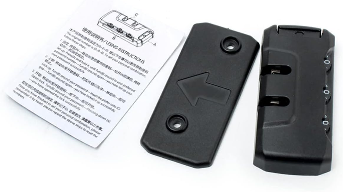 LIFKOME 3-dial Password Luggage Lock -Approved Easy to Set Carry Ideal for Backpacks Travel