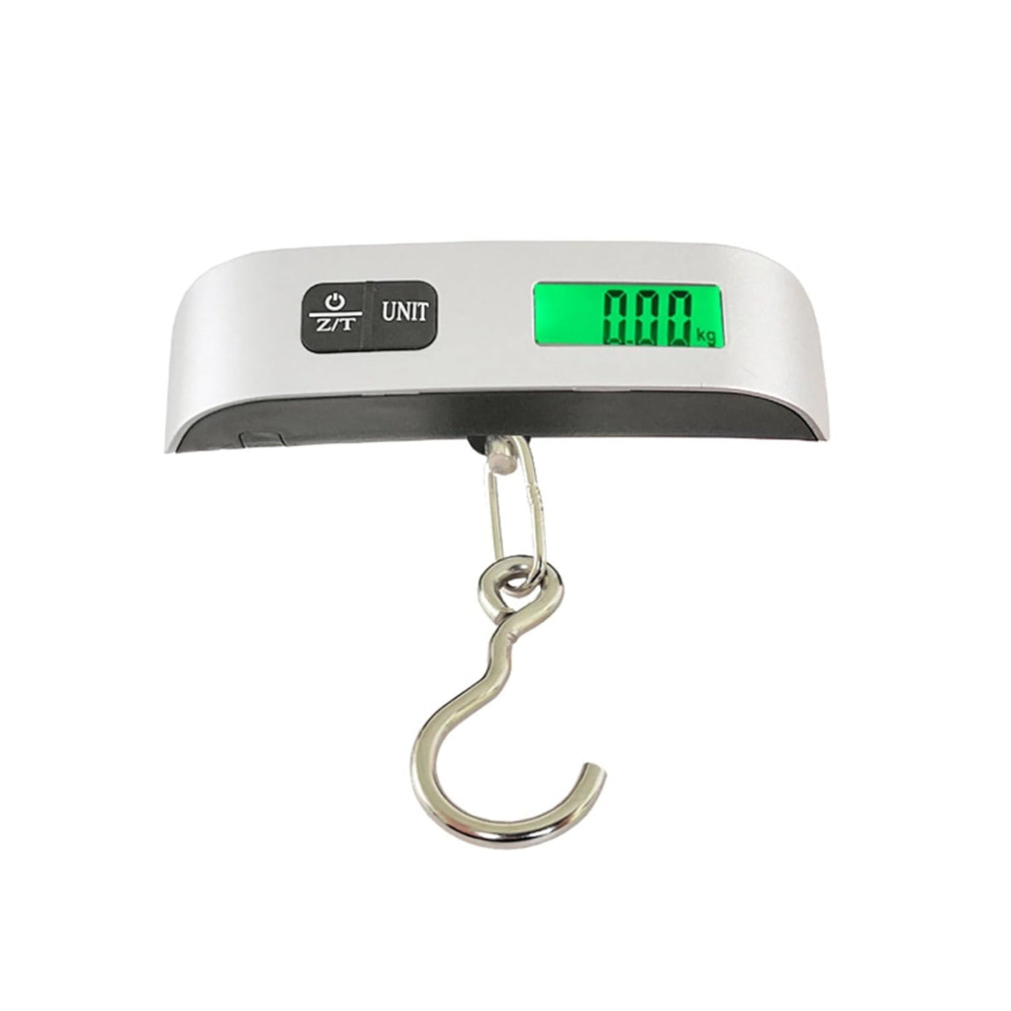 Portable Electronic Hook Scale LCD Large Green Light Display 50kg Hanging Hook Scale (Hook Type)