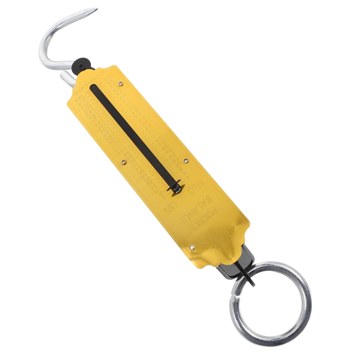 Zerodeko 2pcs High Accuracy Mechanical Hanging Scale for Produce Luggage and Kitchen Use Stylish Finish with Precise Measurements for Versatile Applications