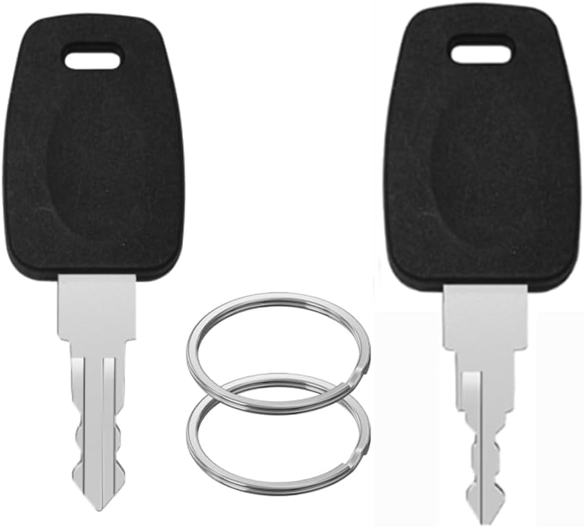 Master Luggage Keys Compatible with 007 Suitcase Password Locks Repair AC Approved Locks Key (2 PCS T-S-A 002+007 Silvery)