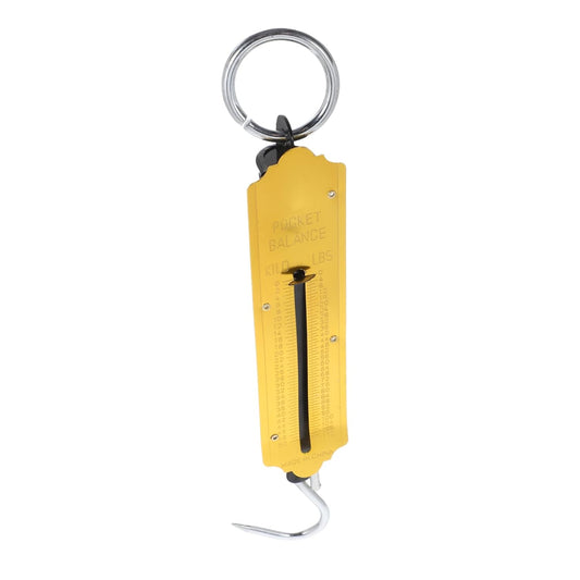 Mikinona 2pcs Mechanical Hanging Scale with Spring Balance 50kg/110lb Multi-Purpose Hand Scale for Farming Travel and Kitchen Use Sleek Appearance