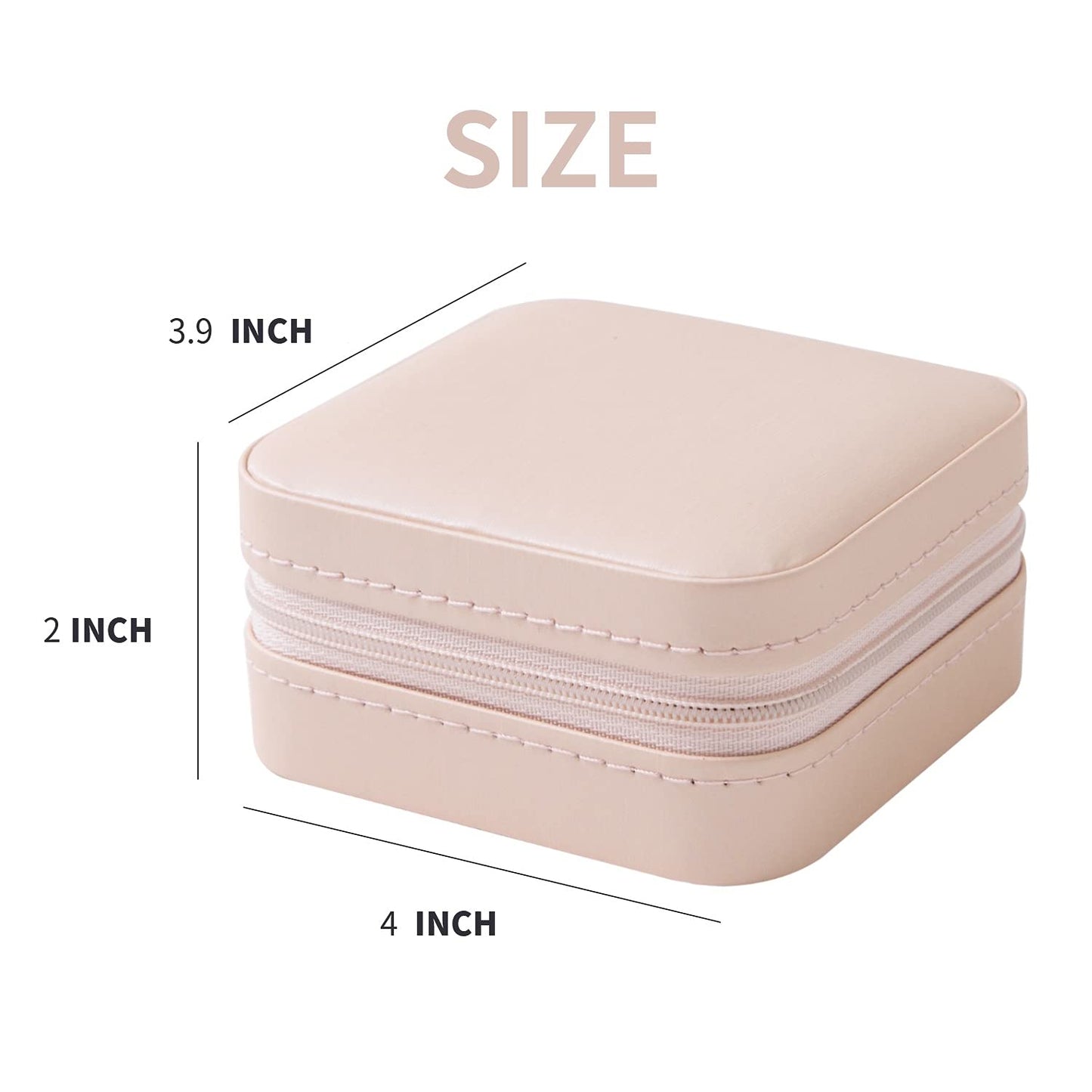 KElofoN Travel jewelry case Travel jewelry box Travel Jewelry Organizer Small box Gift for Girls