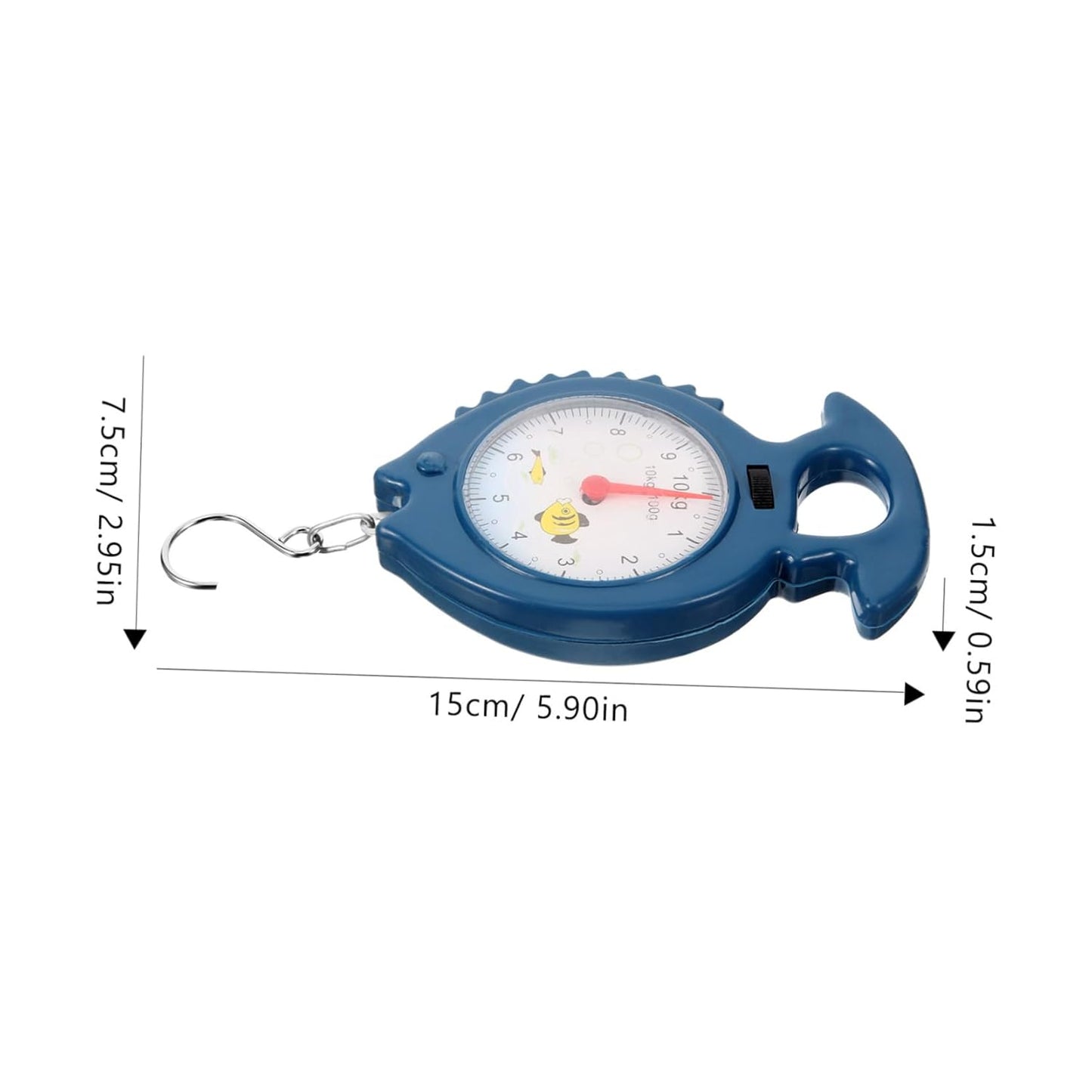 LIFKOME Manual Hanging Scale High Accuracy Small Scale for Luggage Kitchen and Outdoor Use