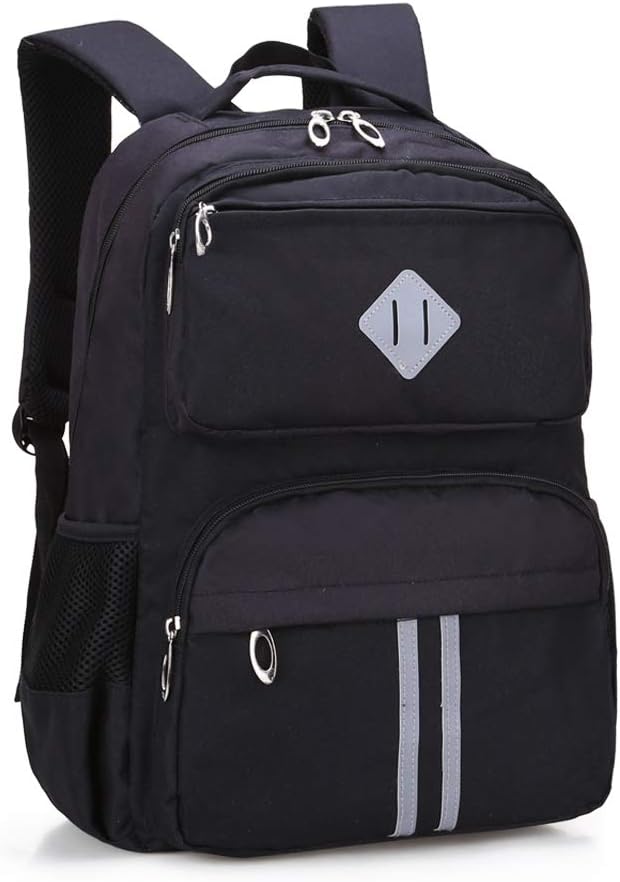 HOPYOCK-Kids Backpacks for Boys and Girls,Multi-Pocket Elementary and Middle School Backpack with Reflective Design,School Bags Fit for 6-16 Years Old