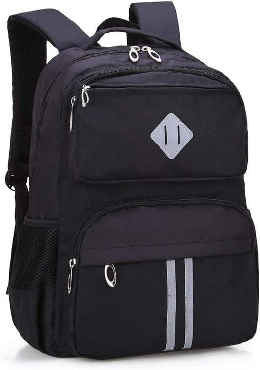 HOPYOCK-Kids Backpacks for Boys and Girls,Multi-Pocket Elementary and Middle School Backpack with Reflective Design,School Bags Fit for 6-16 Years Old