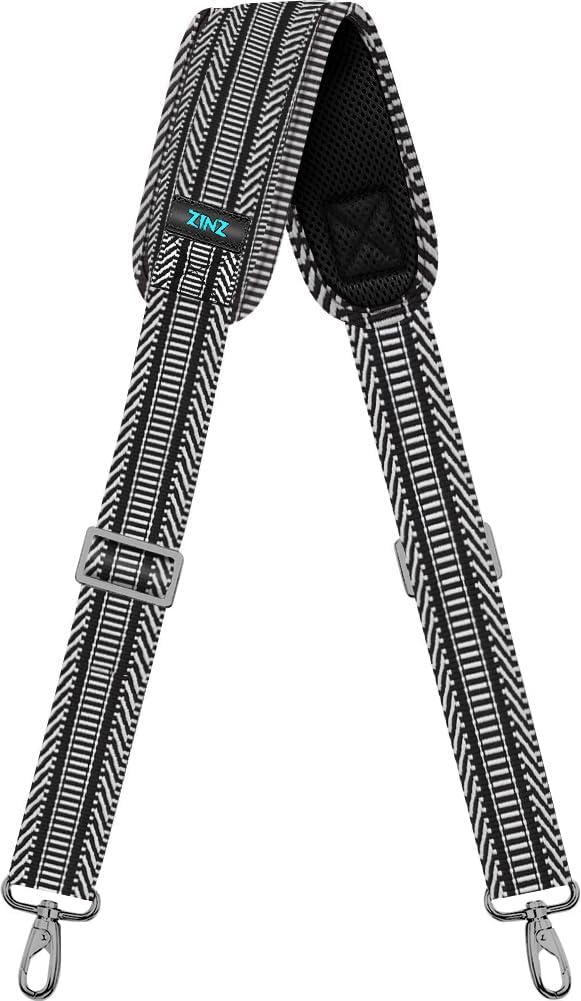 ZINZ Shoulder Strap, 57" Padded Adjustable Shoulder Bag Straps Replacement for Bags with