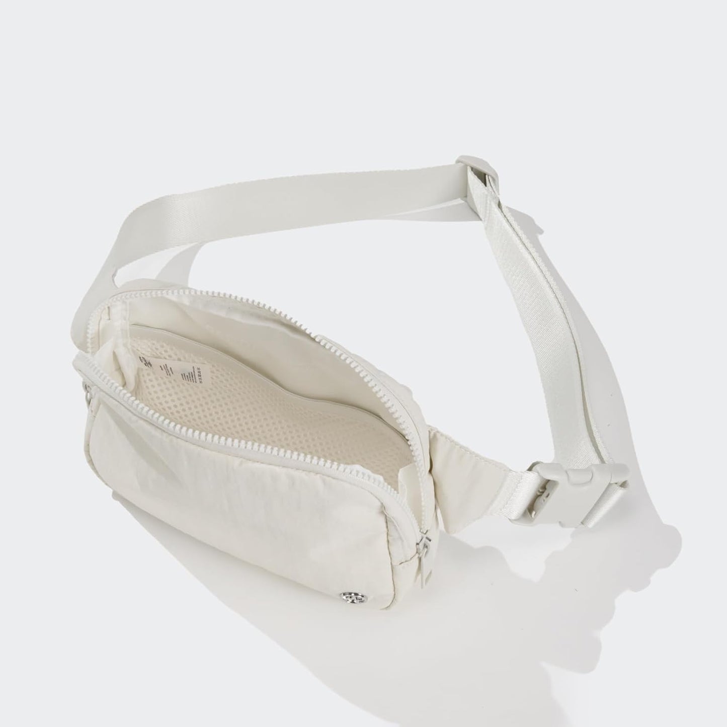 Pander Belt Bag Large 2L, Nylon Fanny Pack Purse for Women and Men with Adjustable Strap