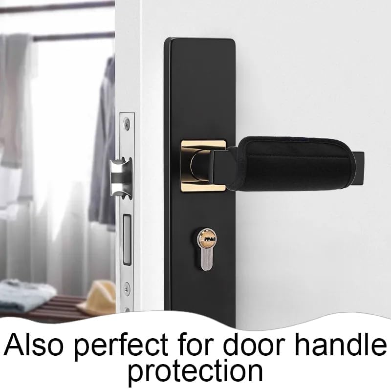 Luggage Handle Wraps, 2pcs Soft Grip Handle Cover Luggage, Suitcase Tags Identifiers for Travel Accessories for Push-button Handle Trolley Handle and Travel Suitcase Trolley Case