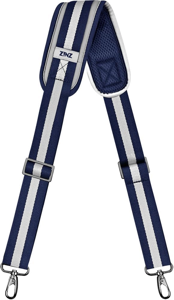 ZINZ Bag Shoulder Strap, Padded Adjustable Shoulder Strap Replacement