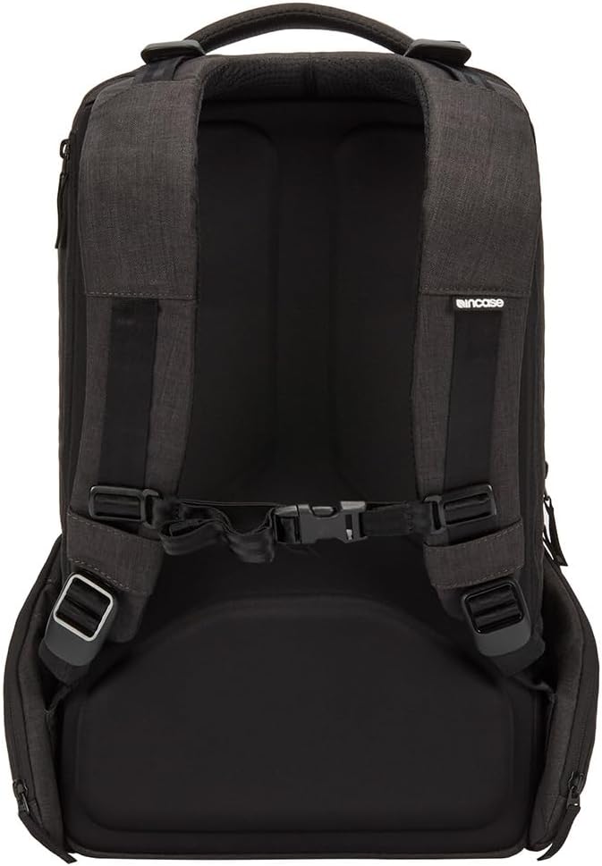 Incase ICON Backpack – Large Tech Backpack for Business, School, Travel – Laptop Bag with 8 Compartments, Fits 16 Inch Devices – Dedicated Laptop, Tablet, Phone and Accessory Pockets - Graphite