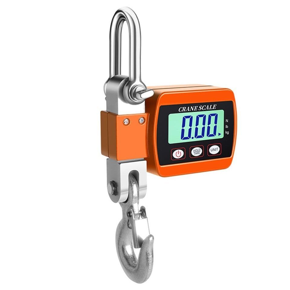 500kg Electronic Hook Scale LCD Display Electronic Scale Portable Digital Scale