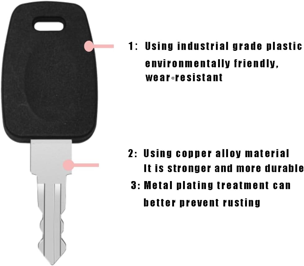 Master Luggage Keys Compatible with 007 Suitcase Password Locks Repair AC Approved Locks Key (2 PCS T-S-A 002 Silvery)