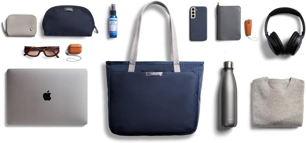 Bellroy Tokyo Tote Compact – (Laptop Bag, Tote Bag, 12L) - Navy