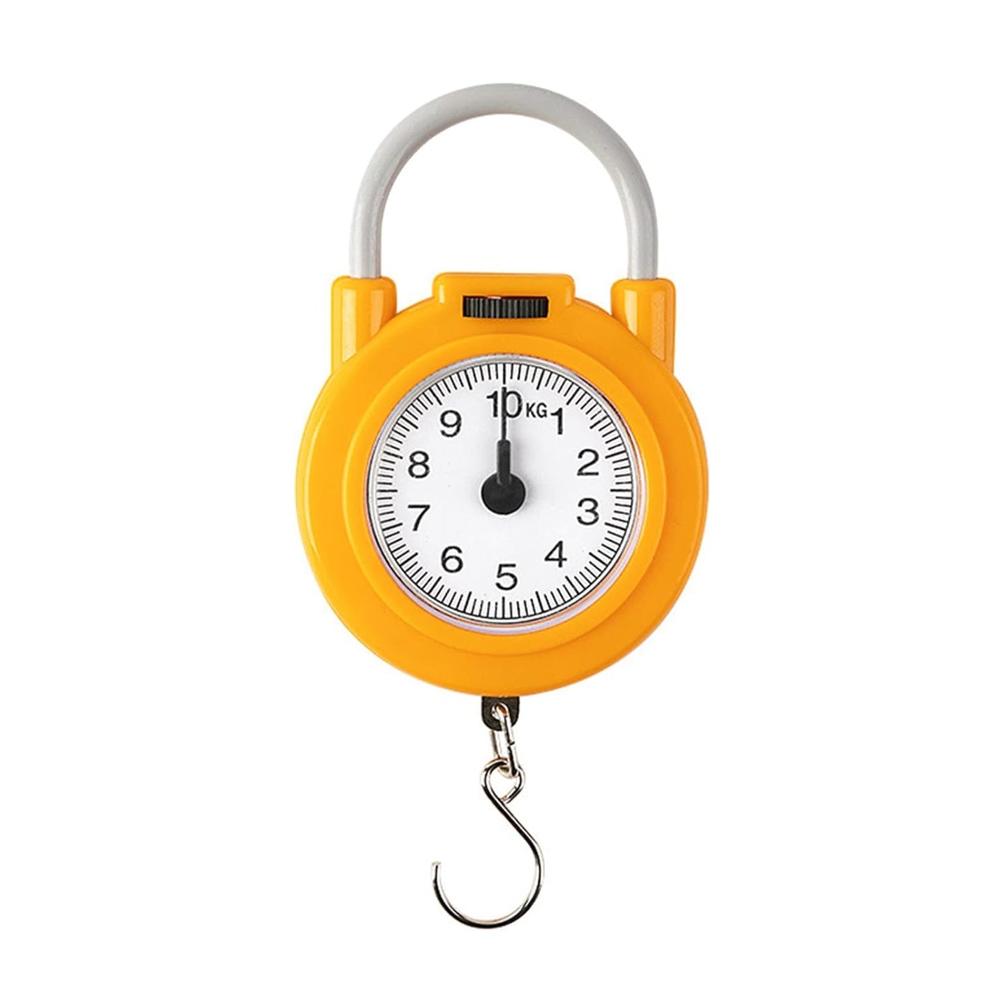 10kg Portable Mechanical Scale Hanging, Fish, Luggages, Kitchen Scale Hanging Hook Multi-Purpose Scale for Household