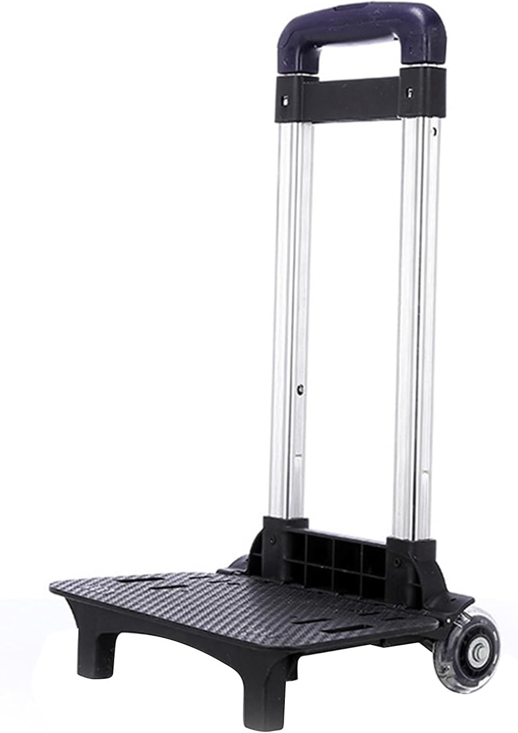 Backpack Trolley 2 Wheels Rolling Luggage Carts Foldable Trolley Cart Aluminium Alloy Hand Cart for School Bags Pet Bag