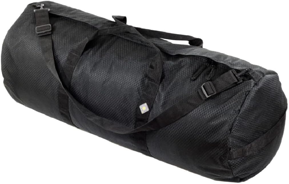 Diamond Ripstop Duffle Bags, Ultra Tough & Tear Resistant, Reinforced Stitching, Weatherproof, Packable Foldable Duffle Bag for Traveling
