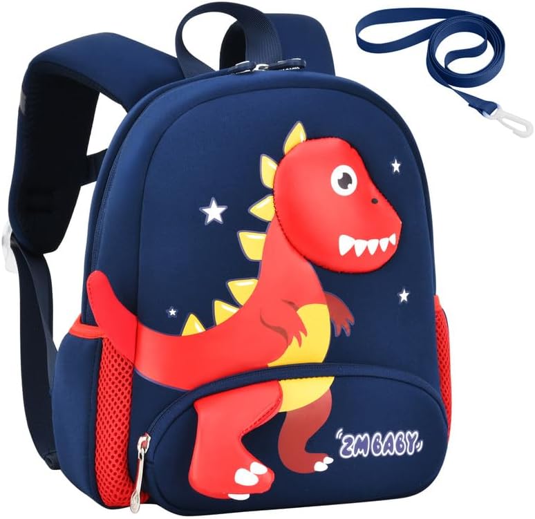 Padgene Toddler Backpacks Kids Preschool Backpack Waterproof Neoprene Animal Schoolbag Lunch