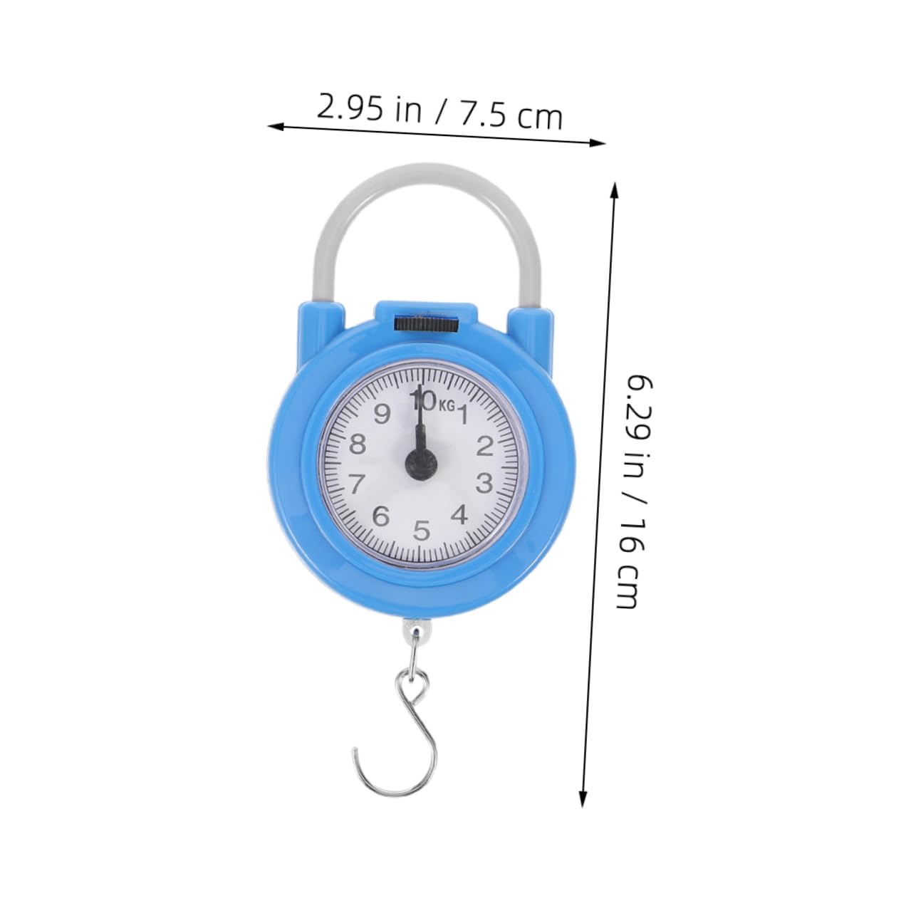 Veemoon 2pcs Digital Scales for Body Weight Portable Suitcase Scale Accurate Measurements Easy to Use for Travel and Outdoor Activities