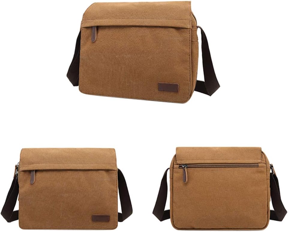 Sechunk Vintage Canvas Messenger Cross body bag Shoulder bag