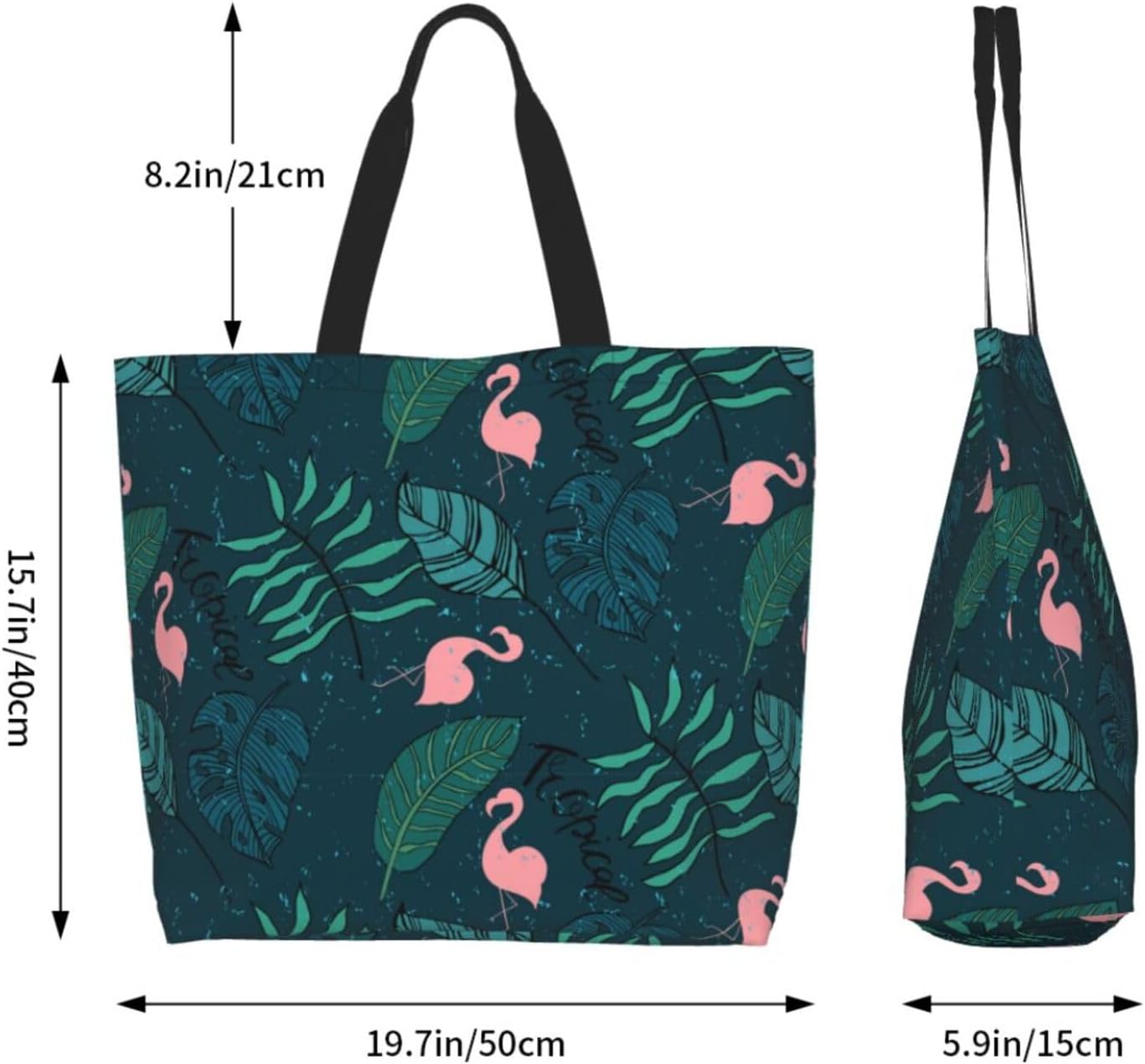 Tote Bag Beach Bag for Women Reusable Grocery Large Shopping Shoulder Bag Travel Handbag