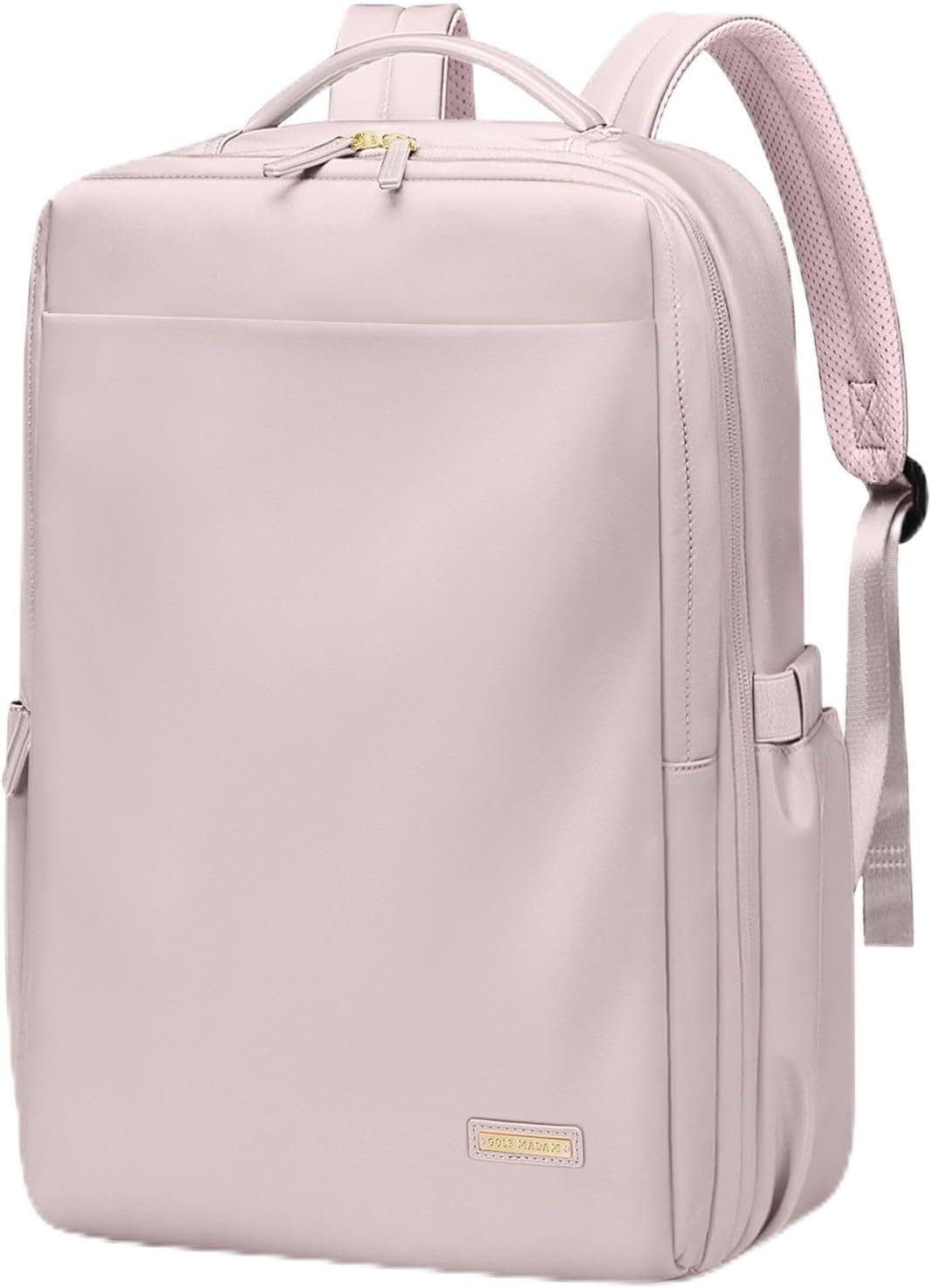 Laptop Backpack for Women, Professional Adult Office Commuter Womens Computer Backpack Travel Carry on Personal Item Bag For Airlines, Work, College, Travel, 17.3Inch, Pink