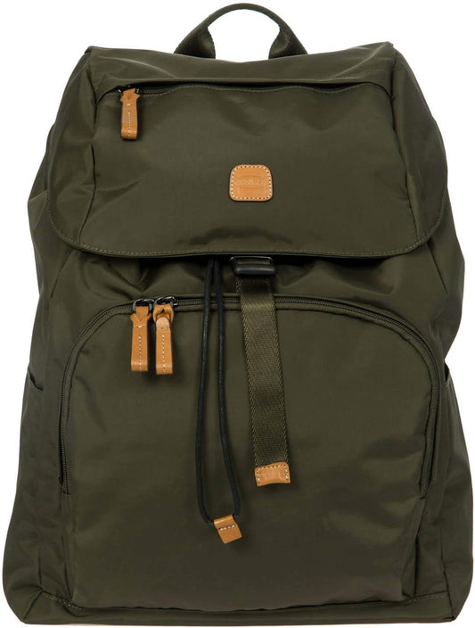 Bric's X-Bag/x-Travel 2.0 Excursion Business Laptop|Tablet Backpack, Olive, One Size
