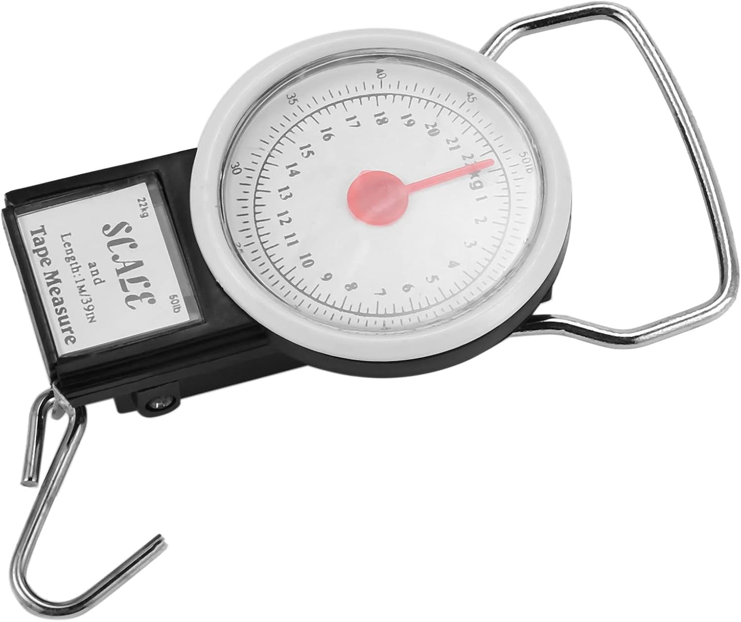 Portable Luggage Travel Scale Suitcase 22kg 50lb Measuring Tape